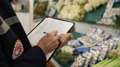 Zincir marketlerde 'fahiş fiyat' denetimi