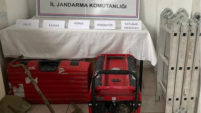 Zonguldak'ta izinsiz kazı yapan 10 kişi suçüstü yakalandı