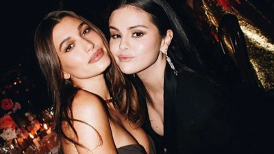 Selena Gomez eski sevgilisinin eşi Hailey Bieber'a destek verdi