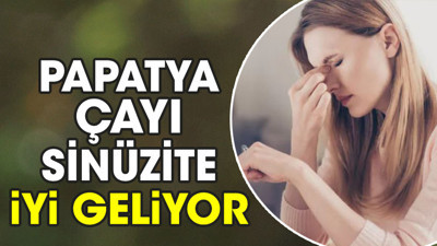 Papatya çayı sinüzite iyi geliyor