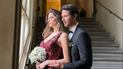 Oyuncu Tuan Tunalı İtalyan sevgilisiyle evlendi