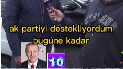 Hangi partiye oy vereceği sorulunca AKP cevabını verdi. 'En büyük zararı Erdoğan'dan gördüm' dedi