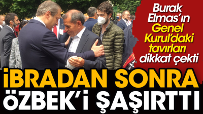 Dursun Özbek sayesinde ibra edilen Burak Elmas trip attı