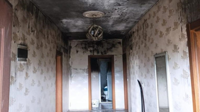 Malatya’da ev yangını