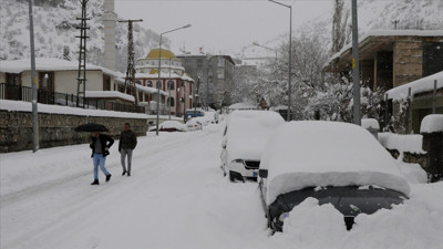Hakkari çevresi ile Şırnak'ın doğusunda kuvvetli kar uyarısı
