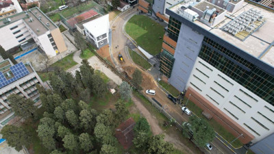 Marmara Üniversitesi'nde göçük: 1 kişi göçük altında kaldı