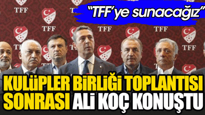 Kulüpler Birliği toplantısı sonrası flaş gelişme. Beşiktaş'ın çağrısına 7 kulüpten destek geldi