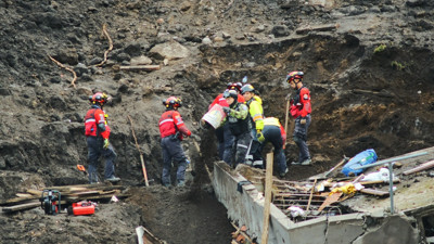 Ekvador'da toprak kayması. 16 kişi hayatını kaybetti
