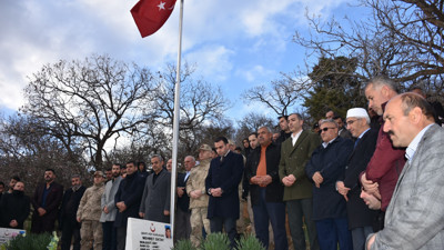 Siirt'te PKK'lı teröristlerce şehit edilen 6 güvenlik korucusu ve bir asker törenle anıldı