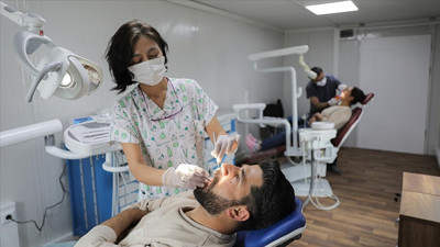 Deprem bölgesine ağız ve diş sağlığıyla ilgili iyi haber