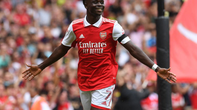 Bukayo Saka kariyerinde bir ilki başardı