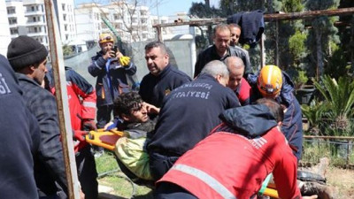 Toprak altında can pazarı. Zamanla yarışıldı