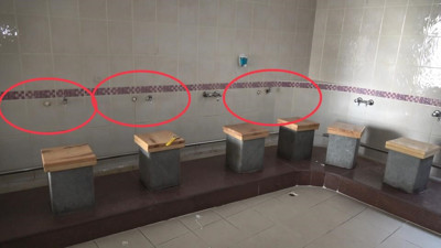 Ramazan ayında cami musluksuz kaldı