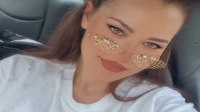 Fahriye Evcen'den esprili video. Sonunu ben de beklemiyordum