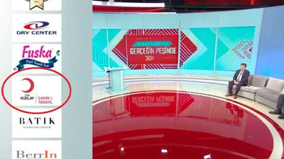 'Gerçekleri gizleyerek' gündemden düşmeyen Kızılay 'Gerçeğin Peşinde' programına sponsor olmuş