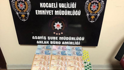 İş yerinde kumar oynatırken yakalandı