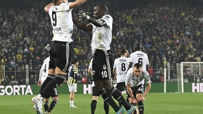 Maçta neler oldu neler... Beşiktaş, Fenerbahçe karşısında 1-0'dan geri döndü