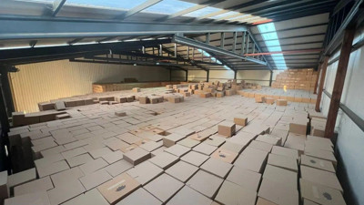 İzmir'de 672 milyon 490 bin kaçak makaron ele geçirildi