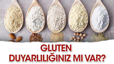 Gluten duyarlılığınız mı var?