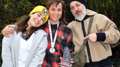 Ünlü çiftin oğlundan milli başarı! Barış Falay ve Esra Ronabar'ın gurur günü