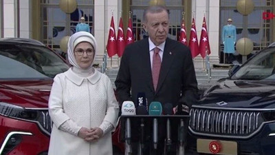 Son Dakika... Togg'da ilk teslimat Erdoğan ailesine yapıldı