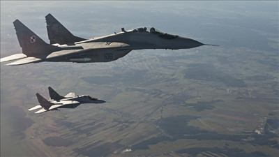 Polonya, "MİG-29" tipi jetlerin bir kısmını Ukrayna'ya teslim etti