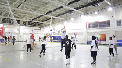 Hastane çalışanları kansere böyle dikkat çekti