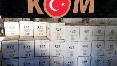 Muğla'da sahte içki operasyonu. Binlerce şişe sahte içki ele geçirildi