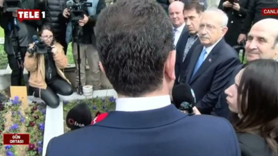 Kılıçdaroğlu ve İmamoğlu Trabzonspor'un iki efsane hocasının kabrini ziyaret etti