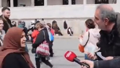 Sokak röportajında bir parça pastırmayı 100 liraya alabildiğini söyleyen vatandaşa AKP’li kadından beyin yakan tepki