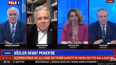 Sedat Peker ifşalarına devam edecek mi? Ersan Barkın TELE1 yayınında yanıtladı