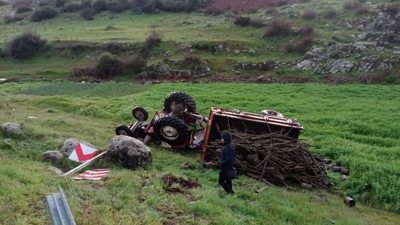 Balıkesir'de traktör kazası: 1 ölü