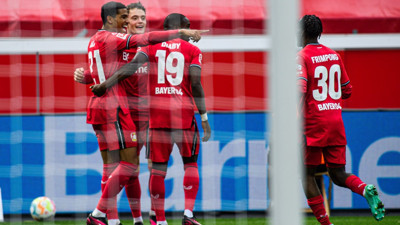 Leverkusen Frankfurt'u yendi. Galibiyet serisini sürdürdü