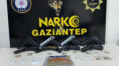 Gaziantep'te uyuşturucu operasyonu: 8 gözaltı (09 Nisan 2023)