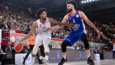 Anadolu Efes Karşıyaka'ya mağlup