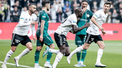 İlk yarıyı Beşiktaş önde kapattı