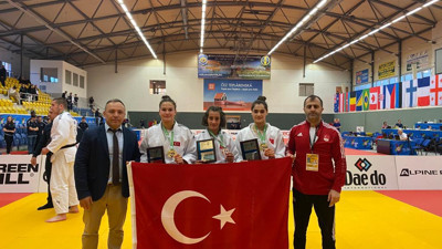 Judoda Avrupa'da 2 altın madalya
