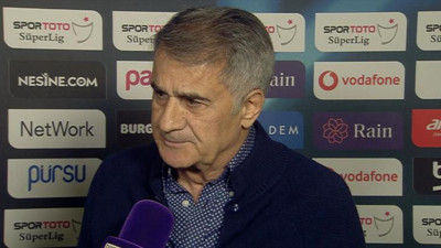 Şenol Güneş'ten itiraf: Bu konuda geciktik sanki