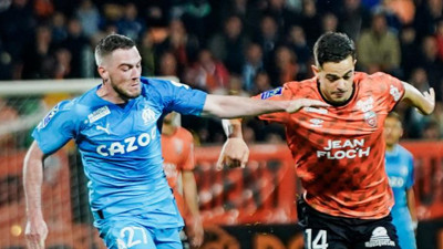 Marsilya'ya Lorient sürprizi