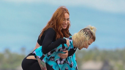 Megan Fox ve nişanlısı barışma tatiline çıktı