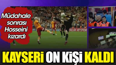Kayserispor 10 kişi kaldı