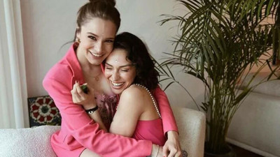 Miray Daner'den doğum günü pizzası pozu