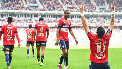 Lille geriye düştüğü maçta güldü