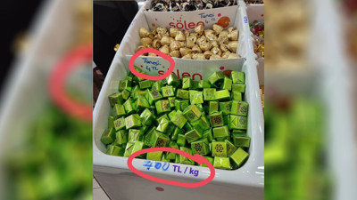 Eskiden kilo ile alınan bayram şekeri tane ile satılıyor. Vatandaşı bu hale düşürenler utansın