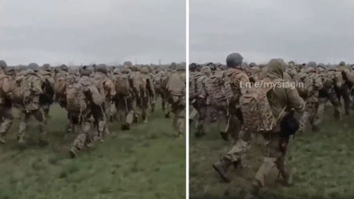 Ukrayna ordusunun taarruza hazırlandığı görüntüler ortaya çıktı