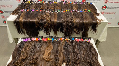 Sabiha Gökçen Havalimanı'nda valizden 15 kilogram saç çıktı