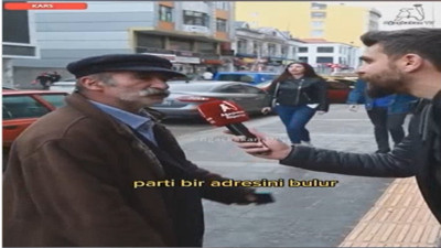 Karslı amca sokak röportajında adeta konferans verdi. Oyunu kime vereceğini açıklarken söyledikleri ile hayran bıraktı