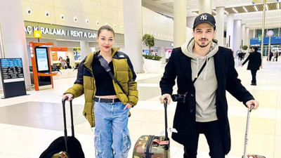 Dilan Çiçek Deniz ile Mert Yazıcıoğlu bayram tatili için bakın nereye gitti