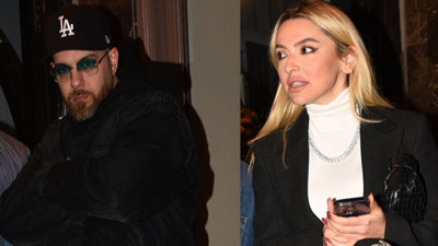 Hadise gecelerde Murda ile boy gösterdi