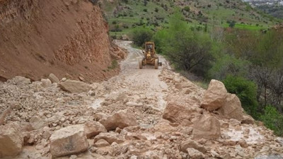 Çemişgezek yolu açıldı